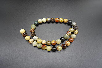 Minerály - Nefrit II 4-6-8-10 (39ks (10mm)) - 13701654_