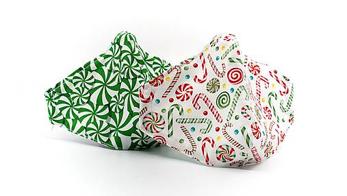 Anatomické antibakteriálne dizajnové rúško s časticami striebra - Candy Set