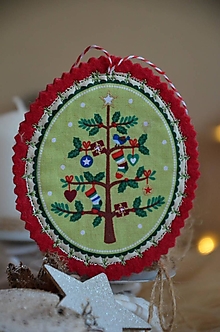 Dekorácie - Vianočné ozdoby (Stromček) - 13705181_