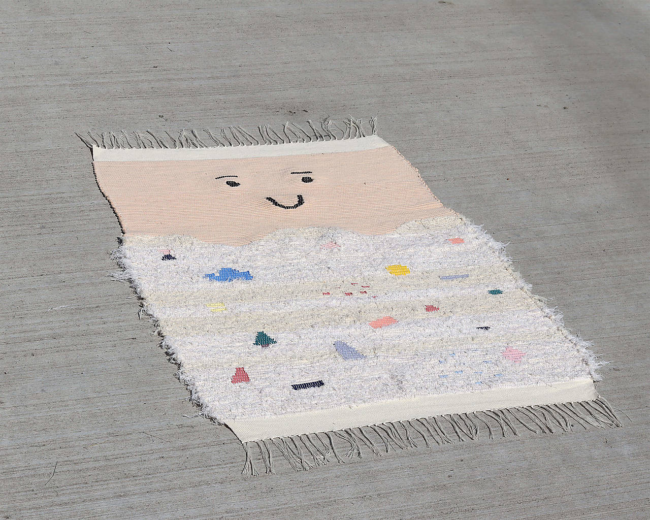 Ručne tkaný koberec | chaRUGter | beige objects