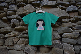 Detské oblečenie - Pískacie a reflexné tričko - Dievčatko - 13708698_