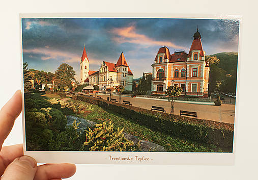 Papier - Pohľadnica "Trenčianske Teplice"  - 13706529_