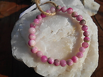 Náramky - pink jadeit-náramok - 13711062_