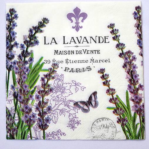 Papier - Servítka M3-   25x25cm - 13711116_