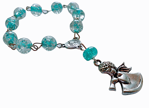 Náhrdelníky - Malý desiatkový ruženec - 13714535_