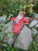 Ponožky, pančuchy, obuv - Dámské topánky z kože - 13716448_