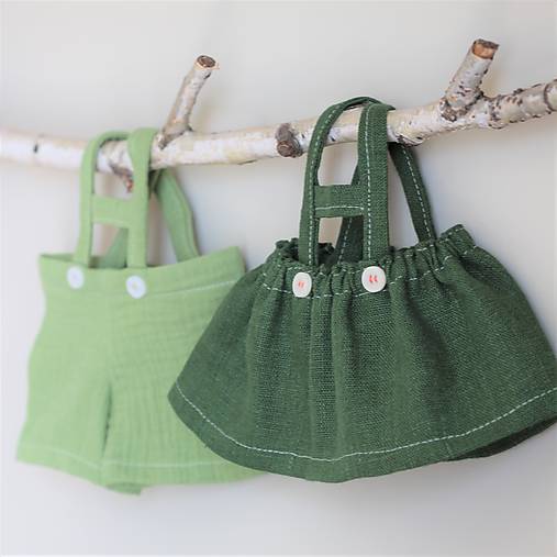 Oblečenie pre zvieratko - nohavice na traky / suknička na traky