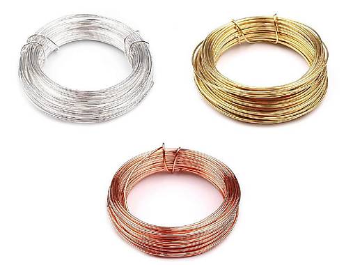 Iný materiál - Drôt Ø1 mm , 10 m - 13714741_
