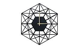 Hodiny - Drevené hodiny na stenu Net Nox Clock - 13722877_