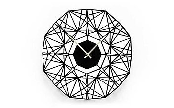 Hodiny - Drevené hodiny na stenu Arte Nox Clock - 13722700_