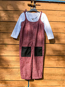 Detské oblečenie - Dvojdielna bavlnená súprava - pre 5-6 rokov - handmade - 13723986_