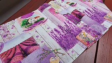 Úžitkový textil - Stredový obrus Provence - 13727206_