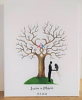 Papiernictvo - Wedding tree VI_b - svadobný strom - 13726939_