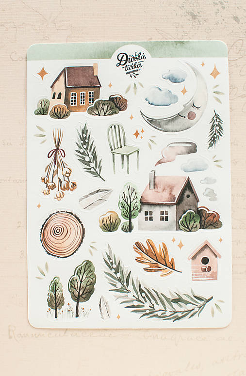 Papier - Samolepky - Cozy mood - 13728126_