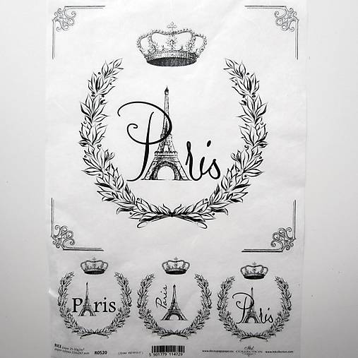 Papier - Ryžový papier R 520 - 13732519_