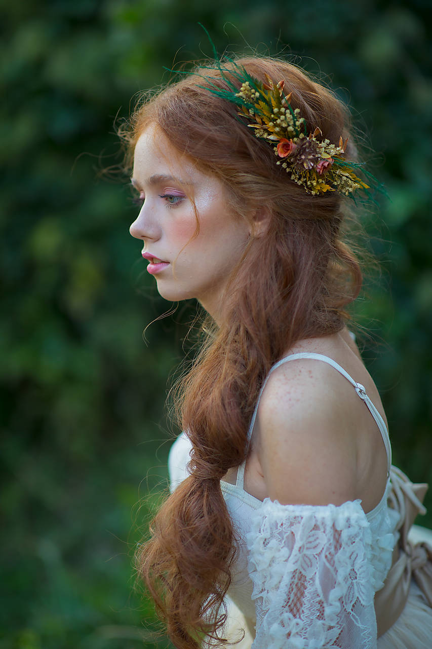 Kvetinová aplikácia "šepot trávy na jeseň"