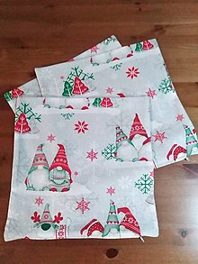 Úžitkový textil - Vianočná obliečka na vankúš 40x40 III. - 13731667_