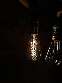Svietidlá - Luster zo sekier, lampa, svietidlo (So žiarovkami) - 13734227_