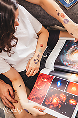 Tetovačky - Dočasné tetovačky - Planéty (49) - 13738508_