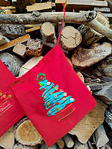 Úžitkový textil - Vianočné, mikulášske vrecúško na darčeky - 13738238_