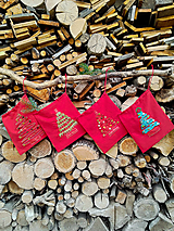Úžitkový textil - Vianočné, mikulášske vrecúško na darčeky - 13738239_