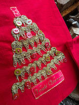 Úžitkový textil - Vianočné, mikulášske vrecúško na darčeky - 13738245_