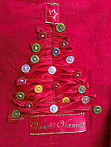 Úžitkový textil - Vianočné, mikulášske vrecúško na darčeky - 13738247_