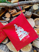 Úžitkový textil - Vianočné, mikulášske vrecúško na darčeky - 13738251_