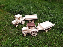 Hračky - Traktor s vlečkou - 13737835_