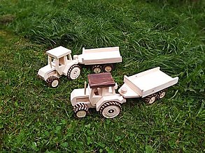 Hračky - Traktor s vlečkou - 13737835_