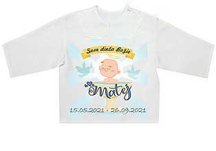 Detské oblečenie - Košielka - krst chlapček - 13743181_