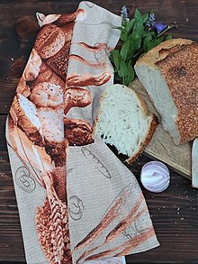 Úžitkový textil - Utierka chlieb - 13747434_
