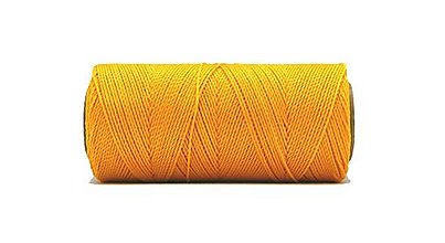Galantéria - Polyesterové voskované šnúrky (Linhasita) 1mm, Škála farieb 2 (Žltá č.218) - 13747466_