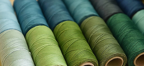 Galantéria - Polyesterové voskované šnúrky (Linhasita) 1mm, Škála farieb 1 - 13748015_