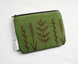Peňaženky - Peňaženka/dokladovka - Steblá trávy - 13752154_