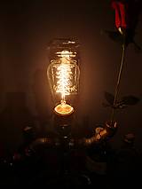 Svietidlá a sviečky - Lampa robot cikajúci, pípa na alkohol - 13750881_