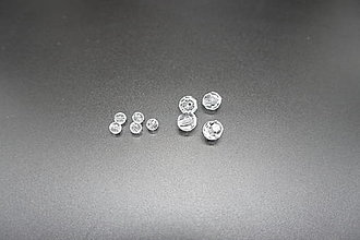 Korálky - Plastové fazetované IV 6-8-10mm rz.f. (1ks) (1a/6mm) - 13755196_