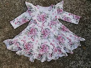 Detské oblečenie - Kvetinkové šaty 2. - 13757894_