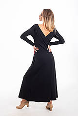 Šaty - Šaty dlhé čierne - 13758343_