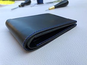 Peňaženky - Kožená peňaženka - Billfold Wallet - 13757433_
