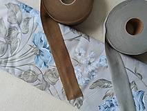 Textil - VLNIENKA na mieru 100 % bavlna deka 200 x 200 cm/ 200 x 220 cm / 200 x 240 cm / 220 x 240 cm Pivónia tyrkysová - 13761088_