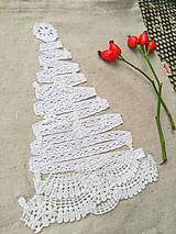 Úžitkový textil - Vianočné, mikulášske ľanové vrecúško - sada 3ks - 13761758_