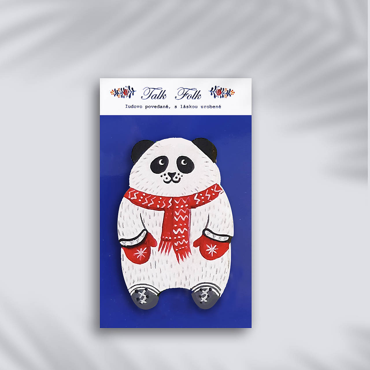 Brošnička - Panda (S šálom)