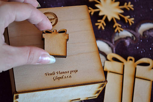 Set vianočné ozdoby klassic v krabičke