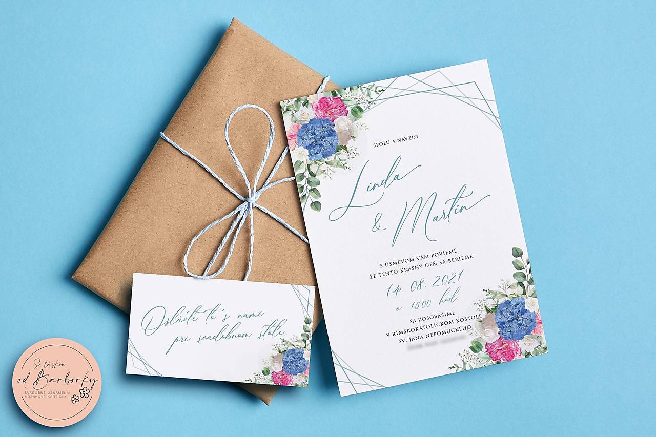 Svadobné oznámenie #79