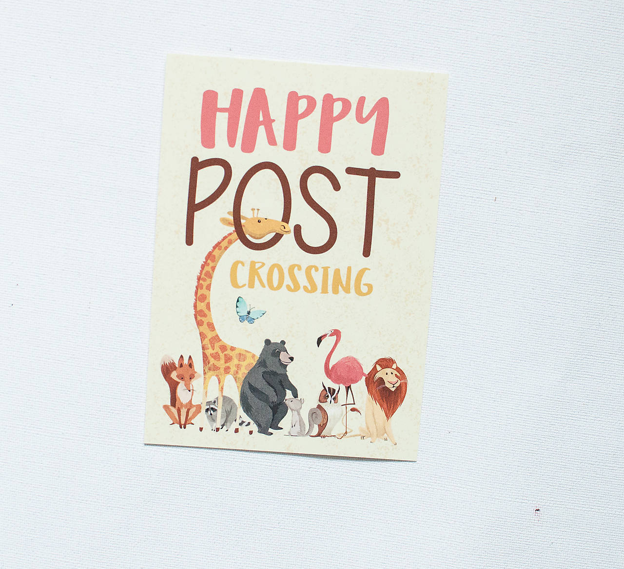 Pohľadnica "Happy Post Crossing"