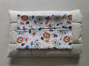 Detský textil - VLNIENKA Detská obliečka na vankúš 40 x 60 CM  na mieru 100% bavlna Levík - 13769543_