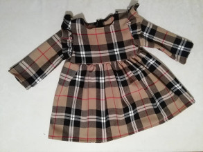 Detské oblečenie - Kárované šaty - 13766759_