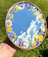 Zrkadlá - Zrkadlo so sušenými kvetmi - 13768441_