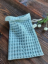 Úžitkový textil - Ľanová žinka Blue - 13768202_